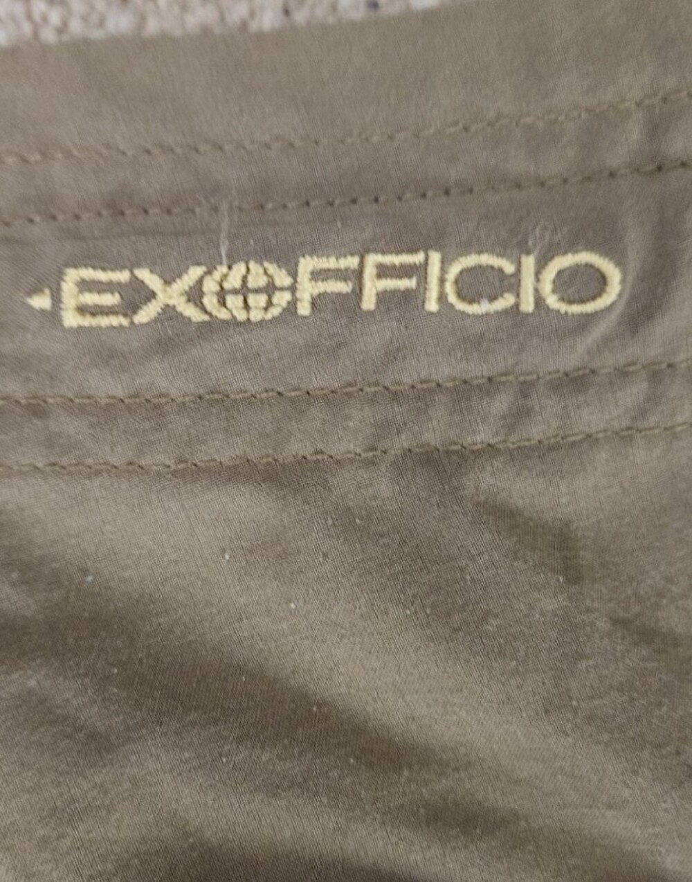 Exofficio Khaki Cargo Pants Size 14 - Picture 5 of 8